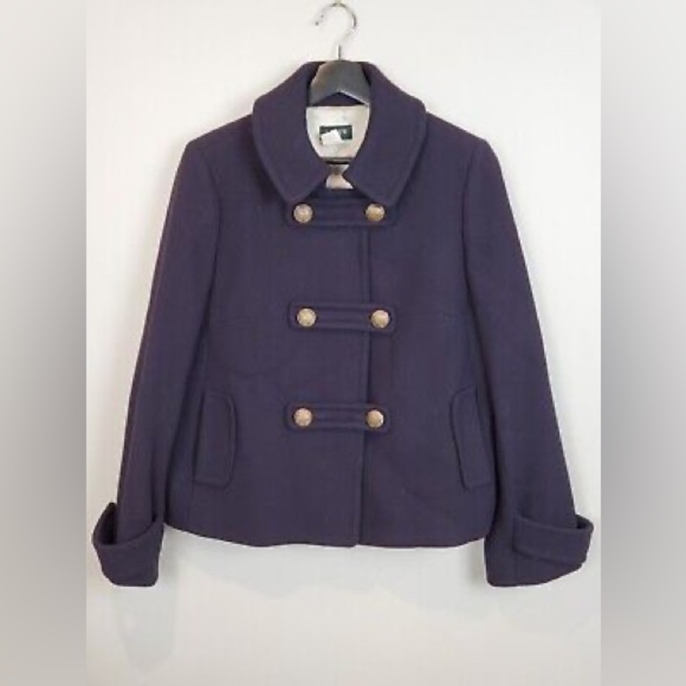 J Crew Stadium Cloth Winnie Jacket size 6
